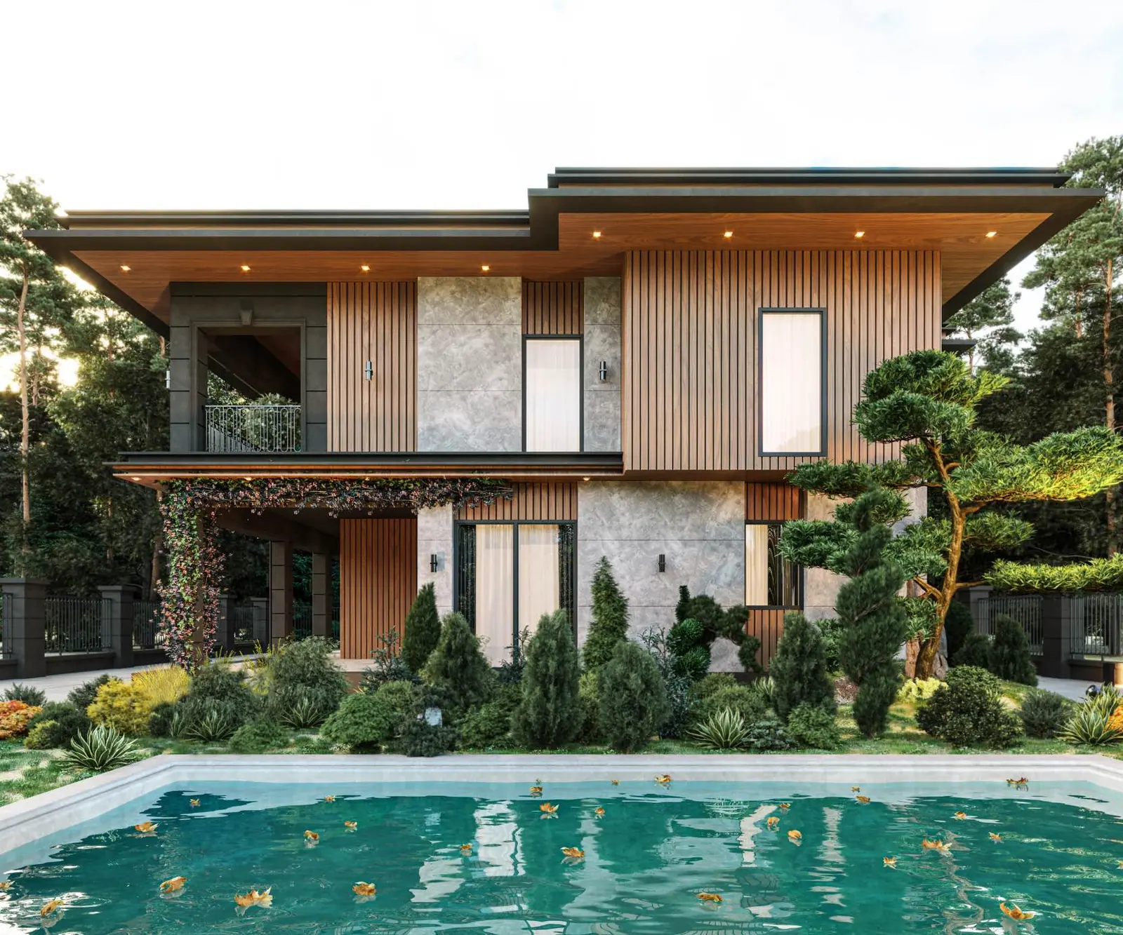 Villa exterior with pool — E.A. Villa Exterior, Çatalca, Tekirdağ